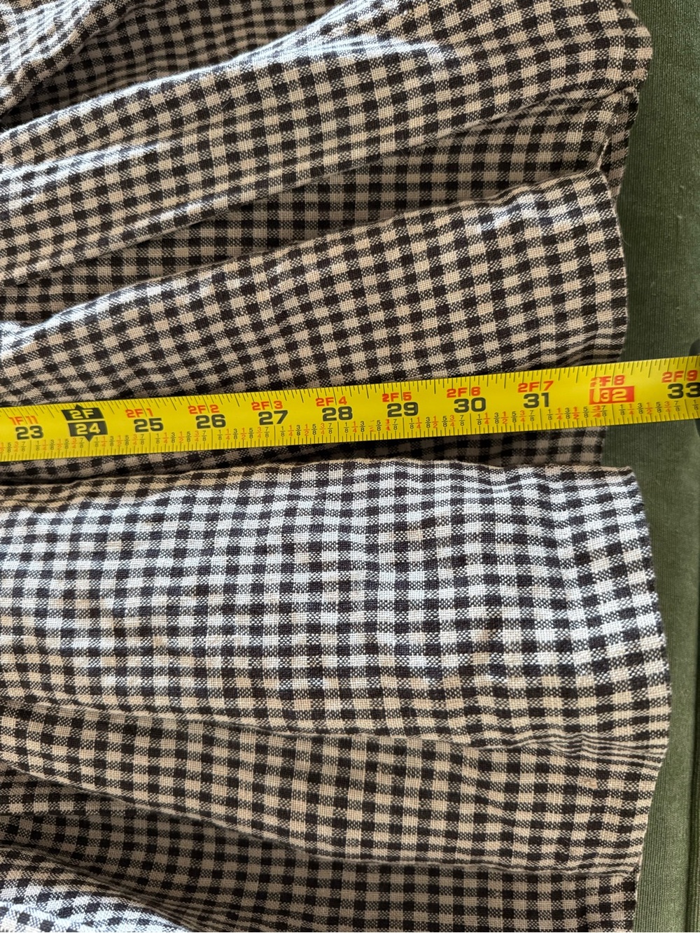 Reformation Arella Linen Dress in Tartine Check - Picture 9 of 9